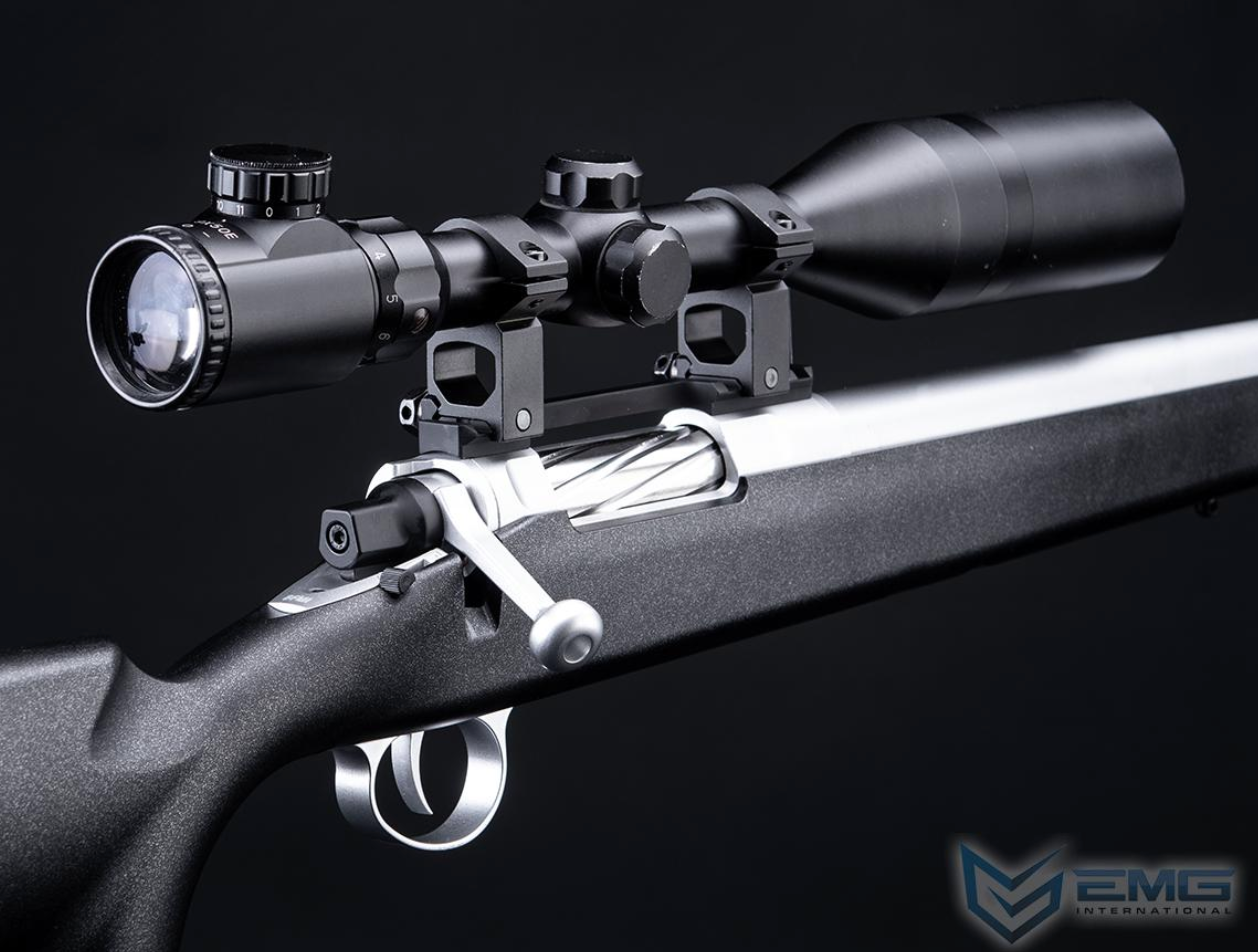 EMG Barrett Fieldcraft Airsoft Precision Bolt-Action Sniper Rifle with Featherweight Zero Trigger (Color: Black w/ Stainless Barrel) EMG Barrett Fieldcraft Airsoft Precision Bolt-Action Sniper Rifle with Featherweight Zero Trigger (Color: Black w/ Stainless Barrel)